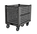 Rollwagen Gitterbox Rollwagen Gitterbox